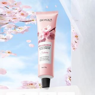 Crema de manos hidratante y perfumada con sakura BIOAQUA, 75g