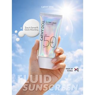 Cathy Doll - Suero solar con SPF 50+ (15ml)