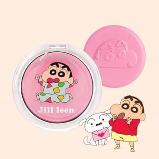 JILL LEEN - Rubor para hornear edición limitada de Crayon Shin-chan - 7 colores #7 A la hora de dormir (6g)