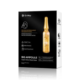 Dr. May Big Ampoule Super Laboratory Sheet Mask, 4 Pieces