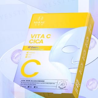 Máscara de Celulosa Bio con Vitamina C y CICA MIRAE - 3 unidades