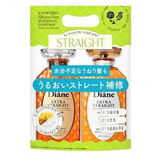 Set NatureLab Shampoo y Tratamiento Extremo Liso (450ml x 2)