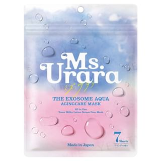 Máscara Ms.Urara Agua Envejecimiento Exosom (7 piezas)