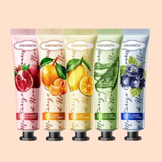Crema de manos hidratante suave de frutas FAYANKOU #Naranja - 30g