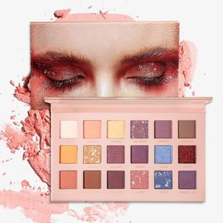 Paleta de sombras de ojos Pudaier Escala de pez de 18 colores