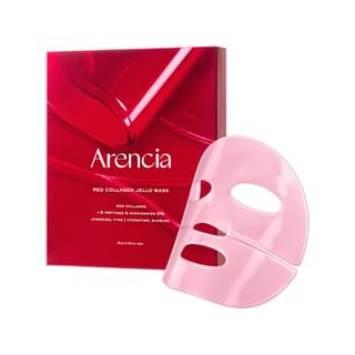 Conjunto de máscaras en gel de colágeno Arencia - Máscaras firmantes con textura gel