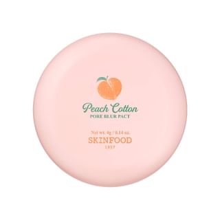 Pact de blur de coton à la pêche SKINFOOD 2025, 4g