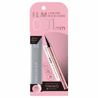 Lápiz de cejas líquido ultra fino ILM LE01 - Negro
