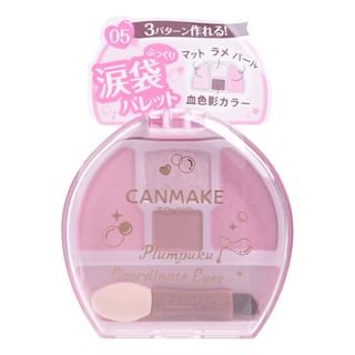 Palette d'ombre à paupières Canmake Plumpuku 05 Shabondama