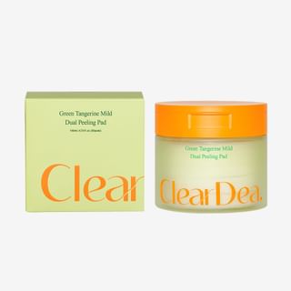 Pad de exfoliar suave ClearDea con naranja verde