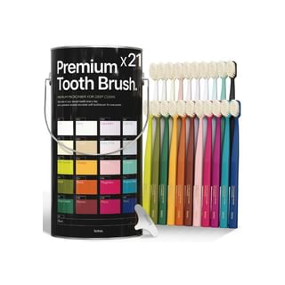 Ensemble de brosse à dents premium hetras de 21 pièces
