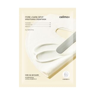 Masque-crème illuminateur anti-taches brunes Celimax Pore+