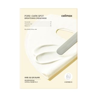 Ensemble de masques éclaircissants crème Celimax Pore+