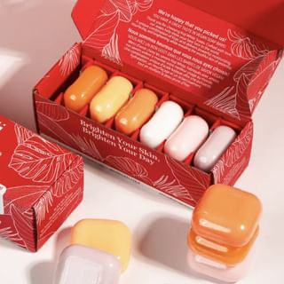 Koji White Kojic Acid Soap 6 Piece Gift Set