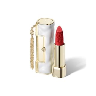 Lápiz labial Florasis - Rojo Mate Suave Love Lock, Crema de Arce