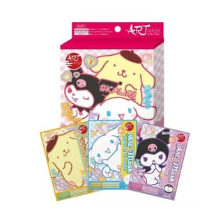 Sun Smile Kuromi Cinnamoroll Sheet Mask Set (3 Pieces)
