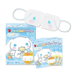 Máscara caliente para los ojos Sun Smile con personajes de Sanrio (3 unidades)