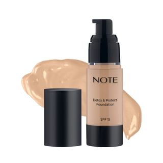 Fond de teint NOTE Détox et Protection, 8 teintes, 03# Beige Moyen, 30 ml