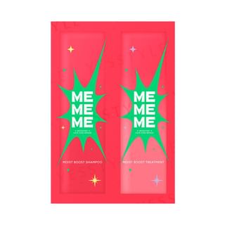 Kao MEMEME Moist Boost Shampoo & Treatment Trial Set (10ml x 2)