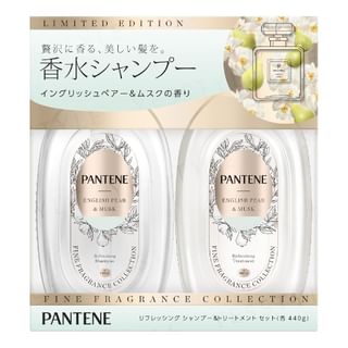 Pantene Japan English Pear & Musk Shampoo and Treatment Set