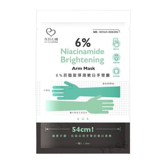 Mascarilla para brazos iluminadora con niacinamida del 6 % de My Scheming (par)