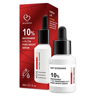 Suero para brinar los poros con ácido hialurónico y vitamina C al 10%, 30 ml