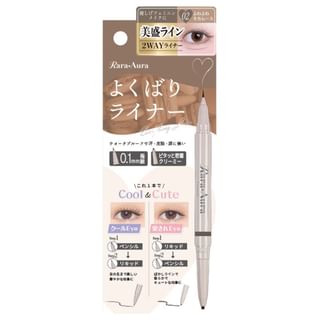 Beauty World Rara Aura 2-Way Eyeliner - Mocha Mousse