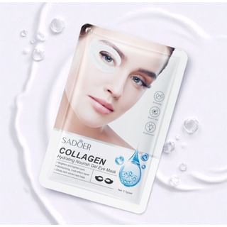 Máscara de Gel Hidratante de Colágeno SADOER, 2.7g/par
