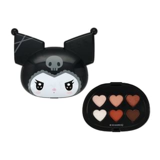 Paleta de sombras de ojos SHOBIDO Sanrio Kuromi, Marrón Chocolate