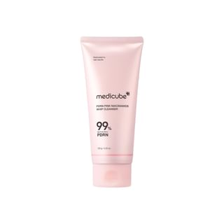 limpieza en espuma medicube con PDRN y niacinamida rosa