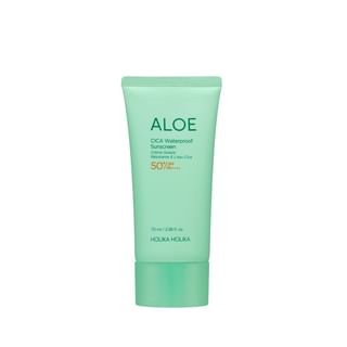 Protector solar resistente al agua de Holika Holika con aloe vera y cica 70 ml