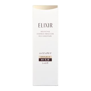 Shiseido Elixir Bouncing Essence Emulsion, Rich Moisture, 130ml