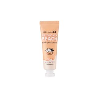 Crema de manos y uñas Kwailnara - Leche suavizante de melocotón (7 tipos disponibles)