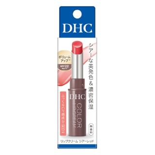 Crème à lèvres colorée DHC SPF 22 PA++ Rouge transparent