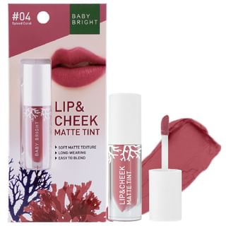 Baby Bright Matte Lip & Cheek Tint - Spiced Coral (04)