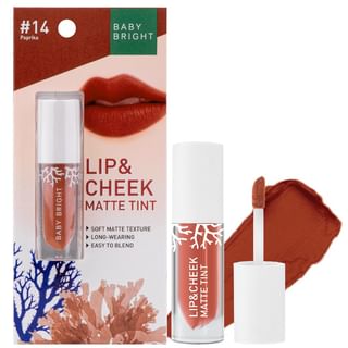 Baby Bright Lip & Cheek Matte Tint - Paprika (14)