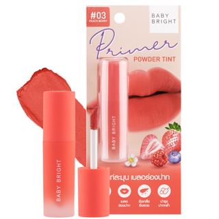 Pintura en polvo para labios Baby Bright - Fresa Peach (03)