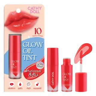 Cathy Doll Brillo Aceite Tinta Labios 10 Tono Naranja Solar