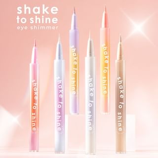Liner brillante de Cathy Doll - Estrella de Melocotón (Tamaño: 0,5 ml, Color: Melocotón) 