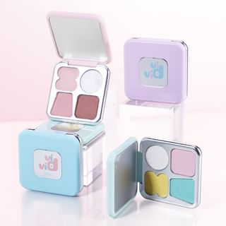 Paleta de sombra de ojos biya Joyful Dream de 4 colores - Verde Aurora (5g)