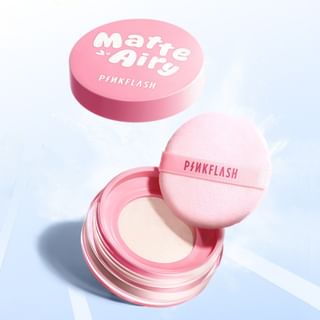 PINKFLASH Airy Matte Loose Powder - Translucent #NU01 - 5g