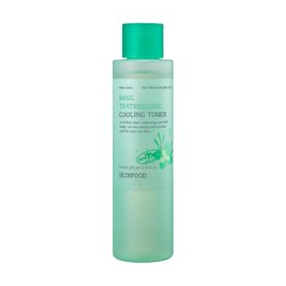 Tónico refrescante con extracto de árbol del té y menta de SKINFOOD, 200 ml