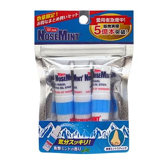 Set de menta nasal Sosu - 2ml x 3