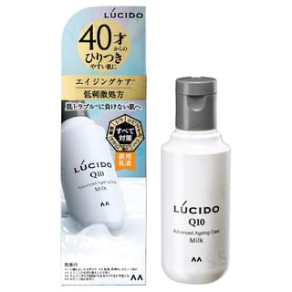 Leche de cuidado antienvejecimiento medicado Mandom Lucido, 110 ml