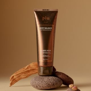 Scrub équilibrant du corps Plu Édition premium, 180g