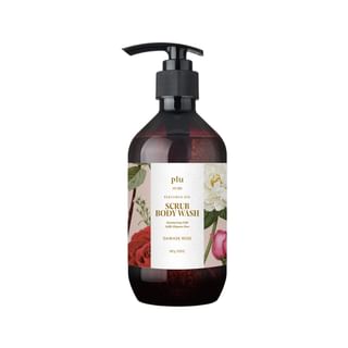 Savon corporel exfoliant spa parfumé plu Rose de Damas
