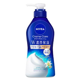 Nivea Japan Double Rich Moisture Body Wash, British Royal Lily, 460ml