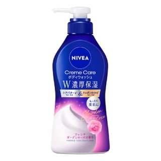 Nivea Japan - Double Rich Moisture Body Wash, French Garden Rose - 460ml