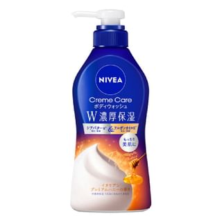 Nivea Japan Cream Care Double Rich Moisture Body Wash, Italian Premium Honey - 460ml