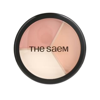 The Saem - Corrector de Perfección en Tres Potencias - Versión 2025 - #07 Rosa Beige